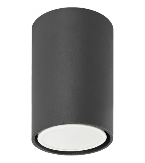 Lampex Lampa sufitowa Rolos 1P czarny